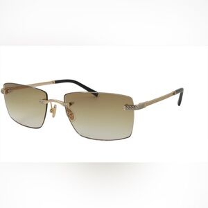 Paul Vosheront Sunglasses Gold Plated Gradient Italy PV604S C1 N265-60